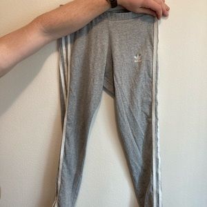 Gray Adidas Leggings